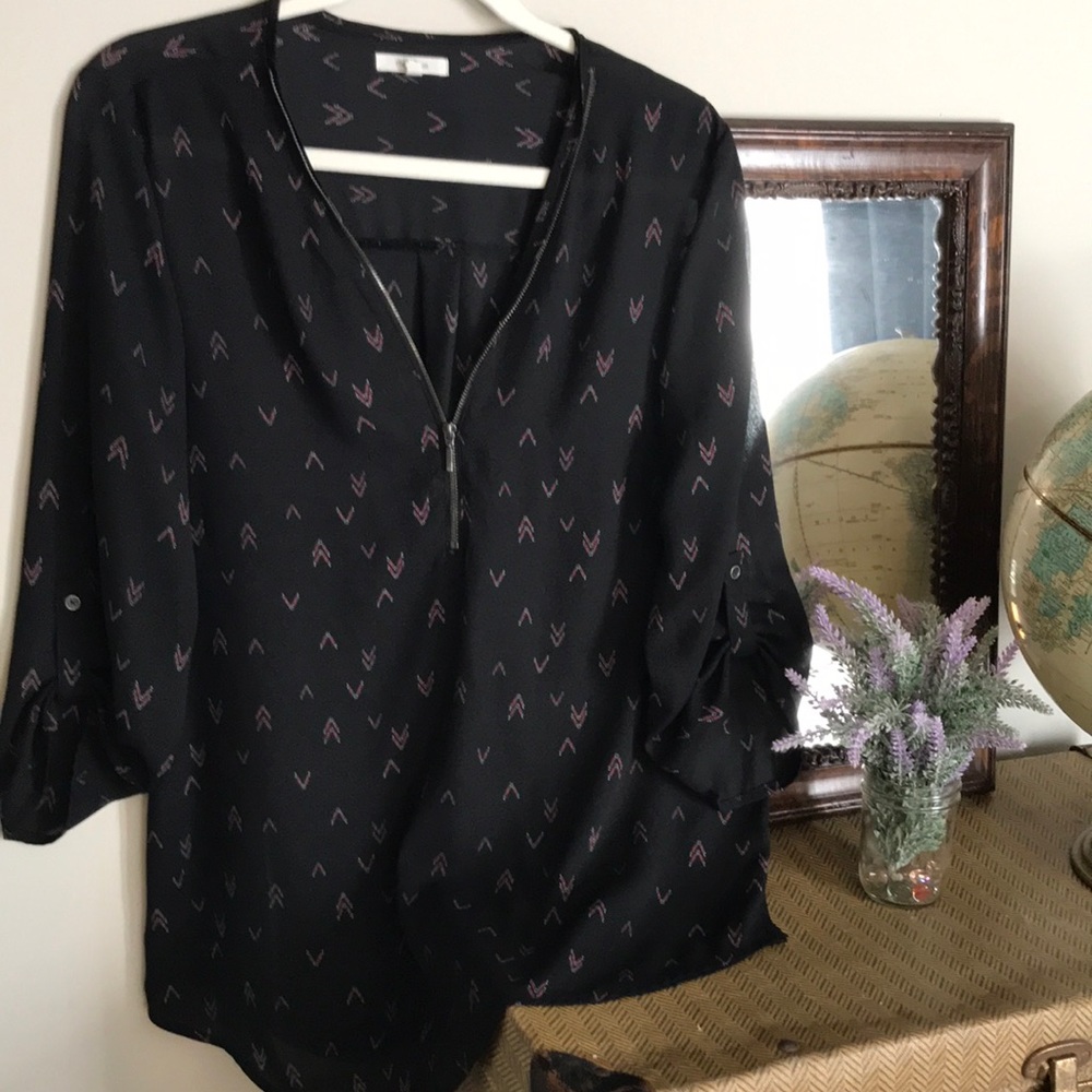 Sheer blouse